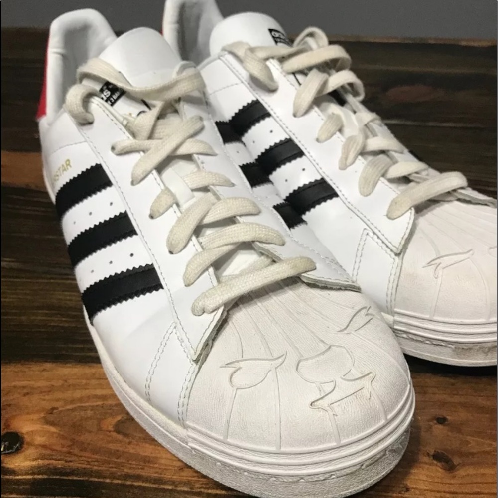Adidas Originals Superstar Nigo Bearfoot Size 11 - Picture 3 of 8